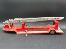 Vintage Strutco SFD Metal Fire Truck Toy