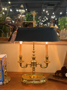 Brass Bouillotte Desk Lamp