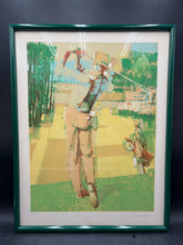Signed Vintage Jim Jonson "Golf Swing" 300/300 LE Print