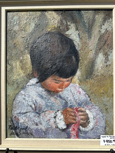 Pascoal de Souza | Untitled Child Study (Signed)