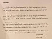 12 Hours of Sebring | Harry Hurst w/ Foreword by Mario Andretti (2004, Hurst Communications Inc., First Printing)