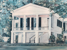 B. Sumrall Signed Limited Edition "Oakleigh Mansion" Print, Framed