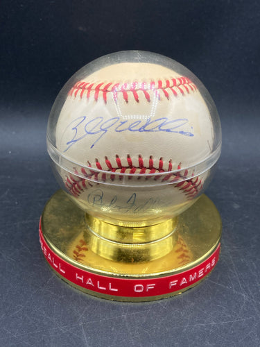 MLB Hall Of Famers Multi Signed Baseball W/ Enos Slaughter Billy Williams