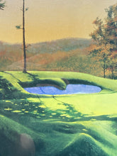 Phillip Crowe Signed Limited Edition The 11th At The Farm Golf Lithograph w/CoA