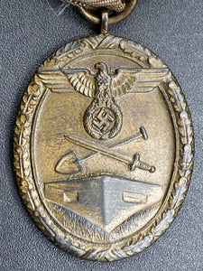 German WWII West Wall Medal