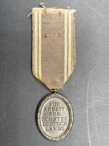 German WWII West Wall Medal