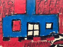 Original Willie Jinks Folk Signed Art Painting On Plywood - view 3