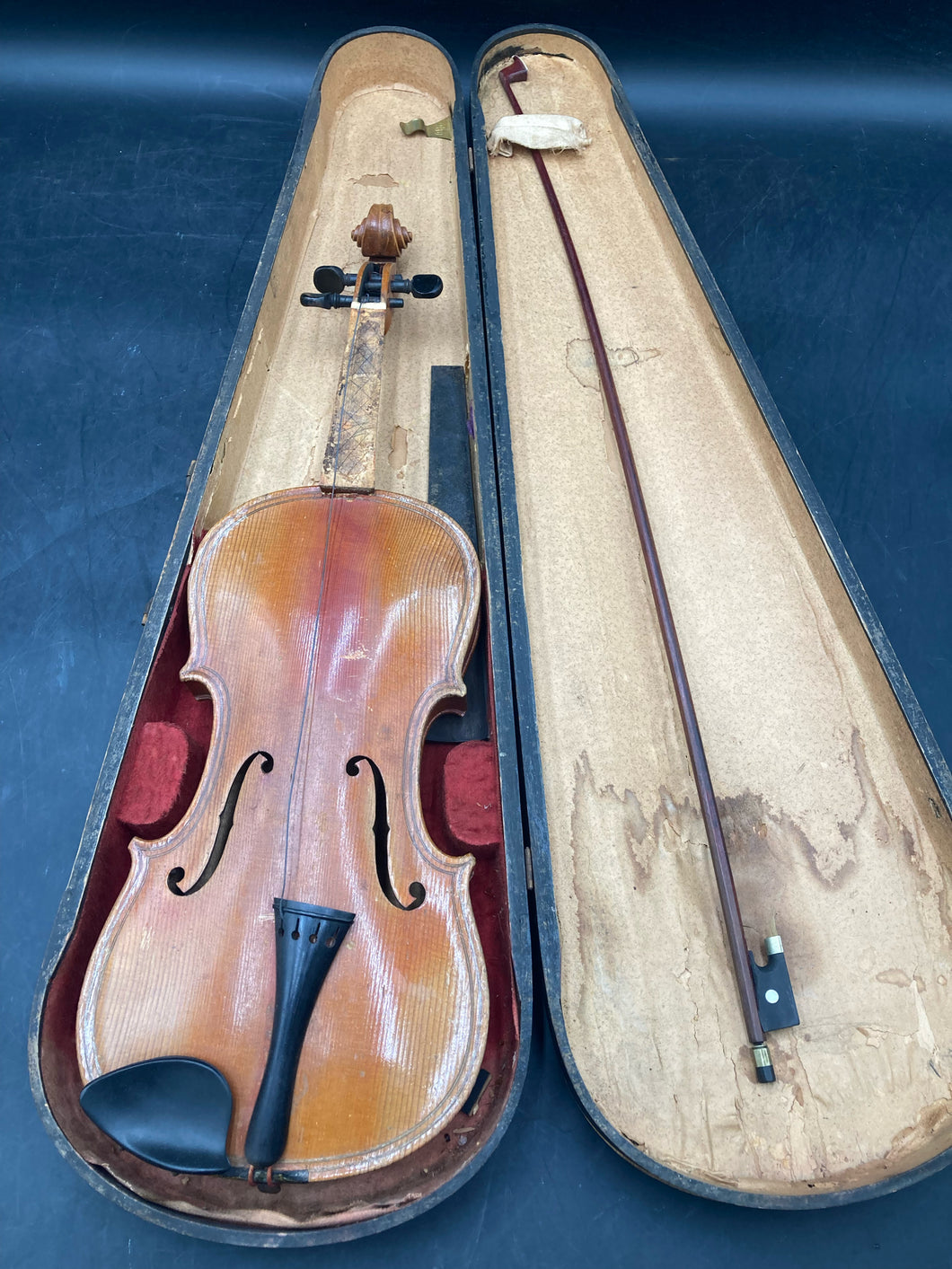 Antique Giovan Paolo Maggini Brescia 16 Copy Violin W/ Case