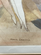 Marie Laurencin Original Aquatint Etching "The Dancers/Ballet" W/ Certificate - view 5