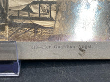 Keystone View Company Stereoview Photocard 619 Her Guardian Angel