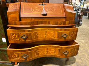 Inlaid Reproduction Writing Desk