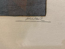 Alvar Sunol Signed "L'Esprit Du Village" Limited Edition Lithograph, Framed