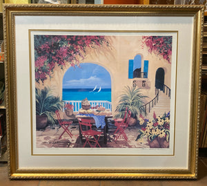 Sharie Hatchett-Bohlmann Signed "Summertime En Provence" Lithograph W/ CoA
