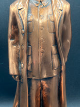 10" Copper Plated Chairman Mao Zedong Statue
