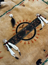 Navajo Buffalo Hide Wall Hanging