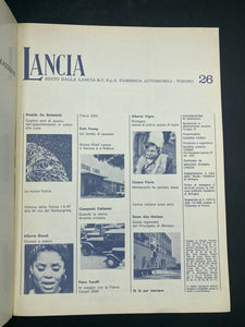 1970 Lancia Italain Periodical Issue #26