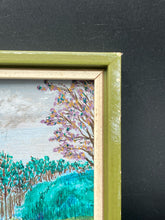 Original Signed Heinz Reiss Framed Countryside Landscape Painting