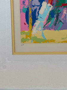 LeRoy Neiman "Frazier - Foreman, Jamaica, 1973" Signed Serigraph