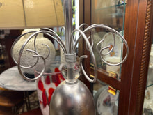 Silver Tone Lamp