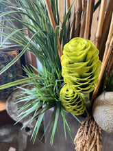 Floor Plant With Bamboo