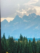 Signed Limited Edition Thomas Mangelsen "October's Gold - Grand Tetons" Print