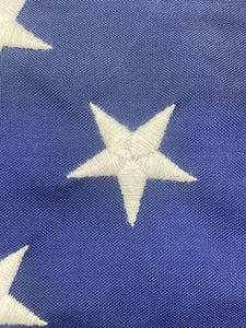 30" x 52" American Flag W/ Embroidered Stars