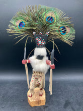V. Begay Signed Apache Crown Dancer Kachina Doll 18"