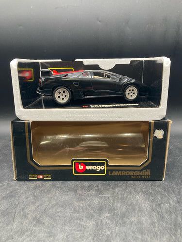 Burago 1/18 1990 Lamborghini Diablo Die Cast COD 3028 W/ Box