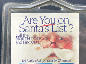 STS Santa Claus North Pole Phone Card, NIB