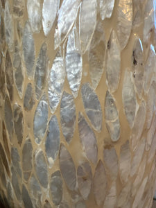 Tall Shell Floor Vase