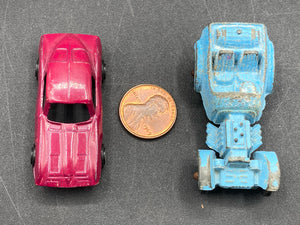 Tootsietoy Lot Of Six Vintage Toy Cars & Trucks