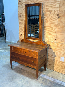 Antique Dresser With Mirror made by The Tocoa Furniture Co.