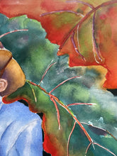 Pamela Bleakney Signed Original "Howard" Watercolor Painting