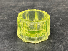 Vintage Vaseline Glass Salt Cellar
