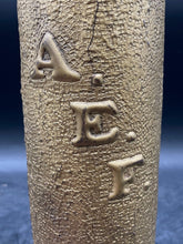 Antique WWI Trench Art Artillery Shell Vase AEF