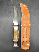 Solingen Edge Mark Original Buffalo Skinner Knife w/ Sheath