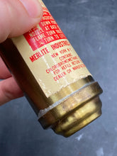 Vintage Merlite Industries Presto Brass Mini Fire Extinguisher w/ Box
