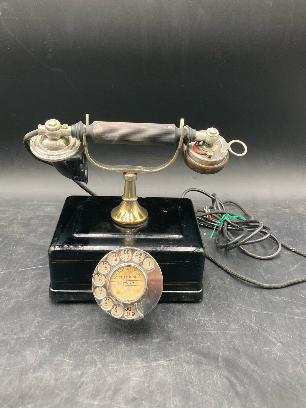 Western Electric Centenary Of The Telephone Desk Rotary Phone