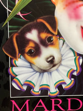 Andrea Mistretta Mardi Gras 1991 Poster, Framed