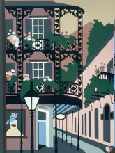 Patti Harris Googe Signed Numbered New Orleans Serigraph
