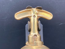 Vintage Pyrene 14" Brass  Hand Pump Fire Extinguisher w/ Bracket
