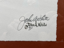 John A. White Signed Limited Edition Native American Art Lithograph