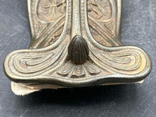 Antique Brass Art Nouveau Desk Ink Blotter