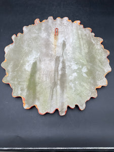 Concrete Red Sun Wall Hanging