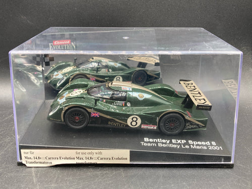 Carrera Evolution 1/32 Bentley EXP Speed 8 Le Mans 2001 Slot Car