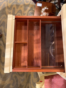 Vintage Vanity With Mirror and Stool