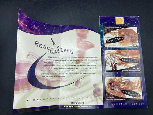 STS Reach For The Stars 1996 Minneapolis Convention Phone Card Set