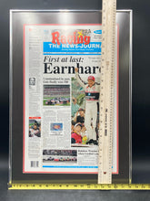 Vintage Dale Earnhardt 1998 Daytona 500 Victory Daytoa News Journal Display