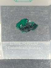 CMC Brass Table Ligher W/ Colombain Emerald