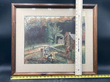 William-Leslie VanHook Signed Limited Edition "Making Lasses" Lithograph